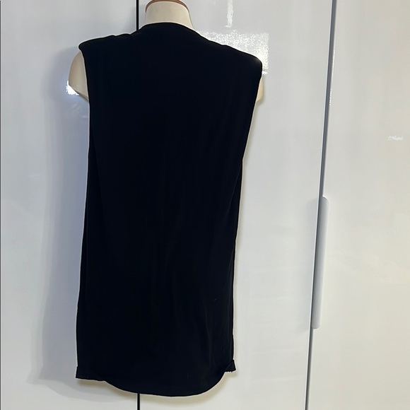 Babaton Black Sleeveless Dress with Shoulder Pads.  Size XS - Picture 3 of 7